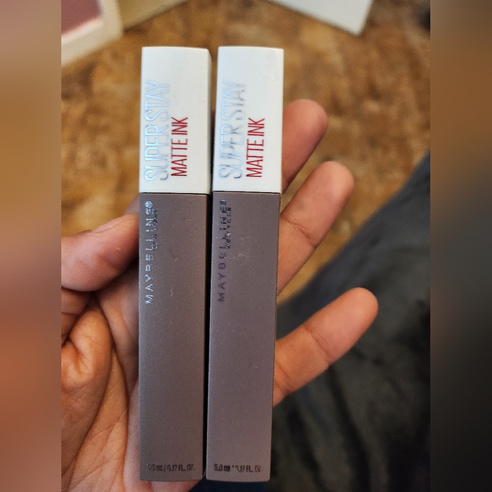 **sold**New Maybelline super stay. 9 different colors. Multiples of most